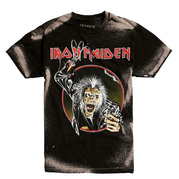 Iron Maiden Hooks in You Bleach metal rock Official T-Shirt XL NWT - Picture 2 of 4
